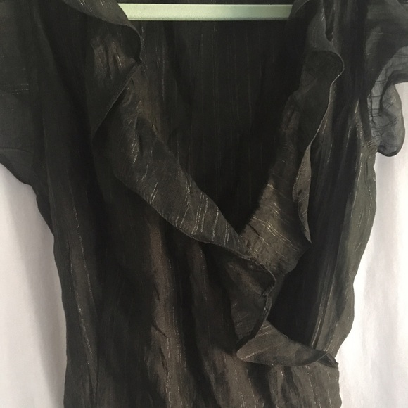 Ruffle Wrap Dress - Picture 2 of 4