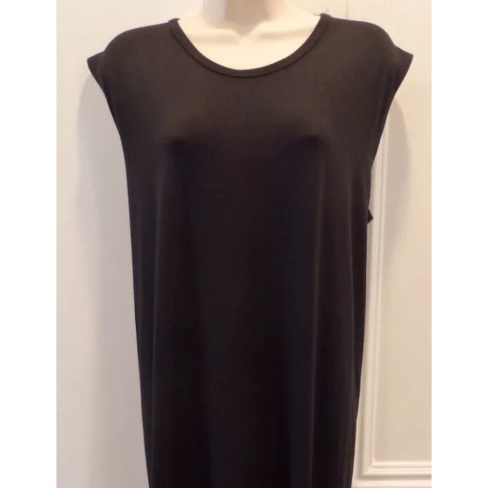 LNA BLACK DRESS FULL LENGTH OPEN BACK SIZE SMALL