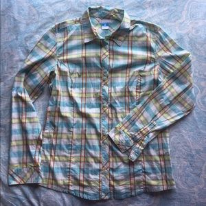 Cute Columbia plaid shirt