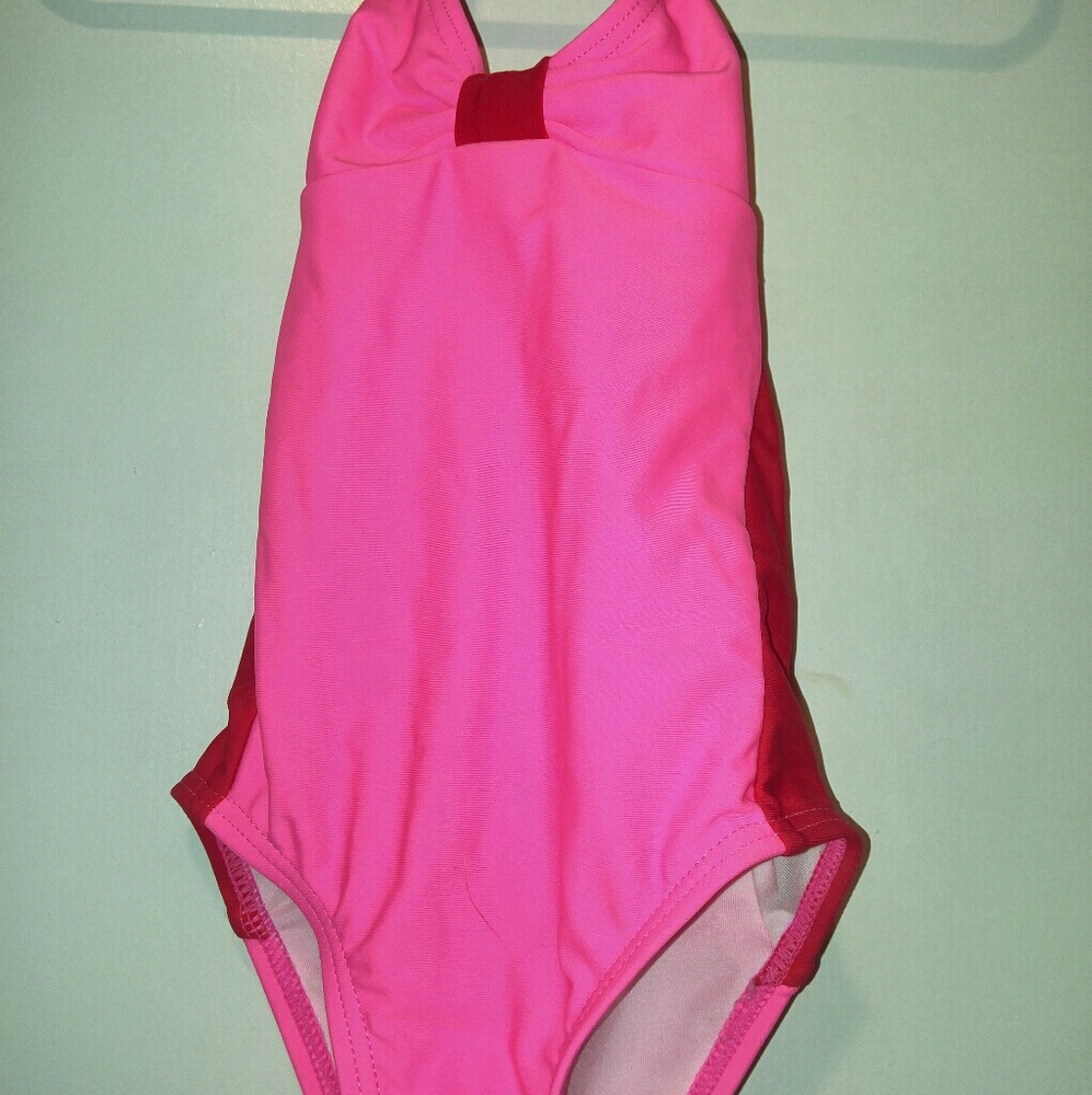 Beautiful pink 1 year old swimsuit