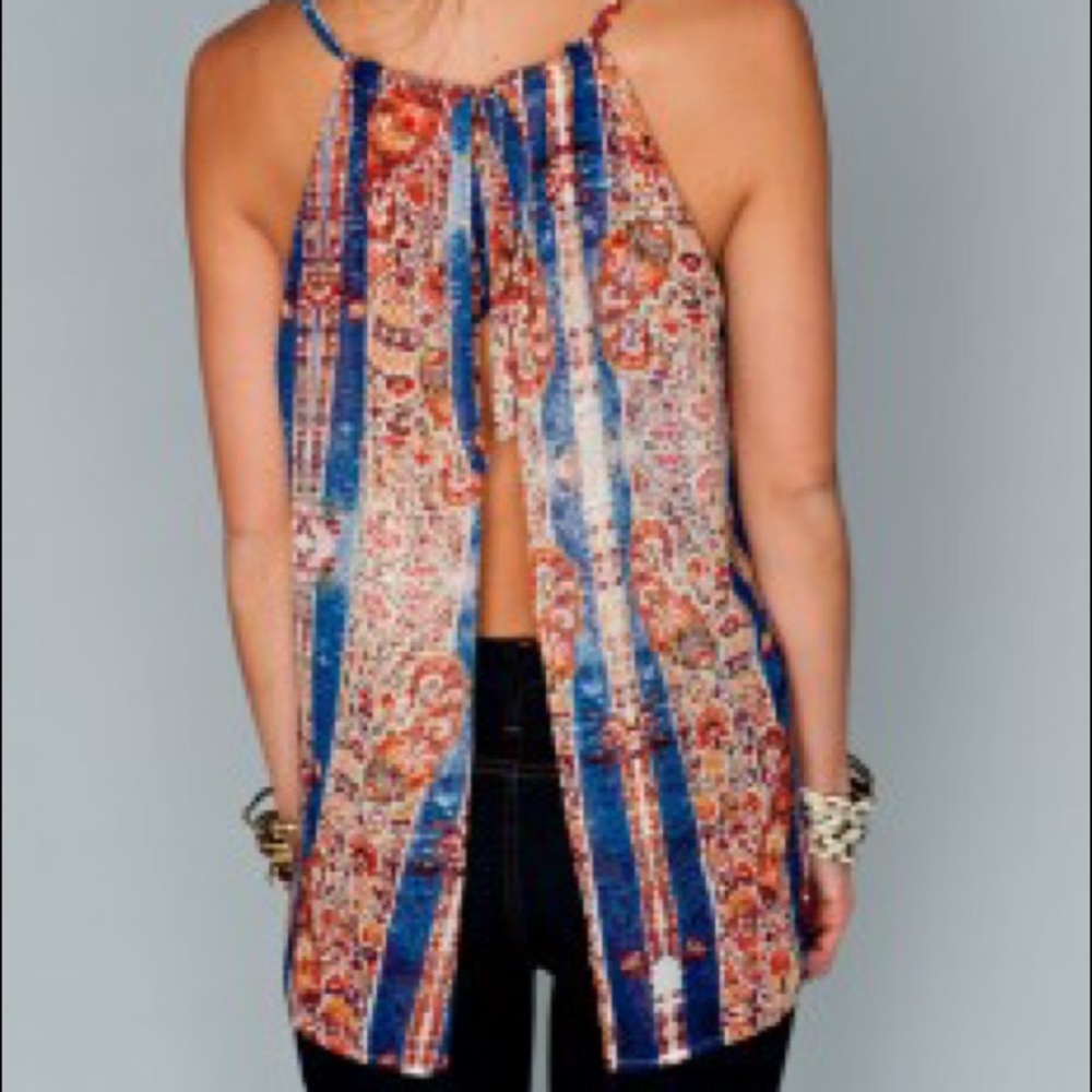 Open back top