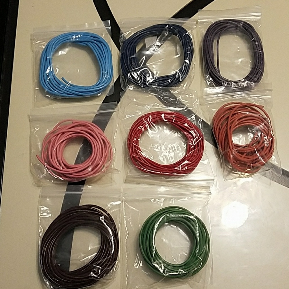 Leather Cord Belts