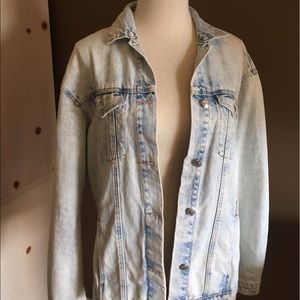 Zara Oversized Denim Jacket