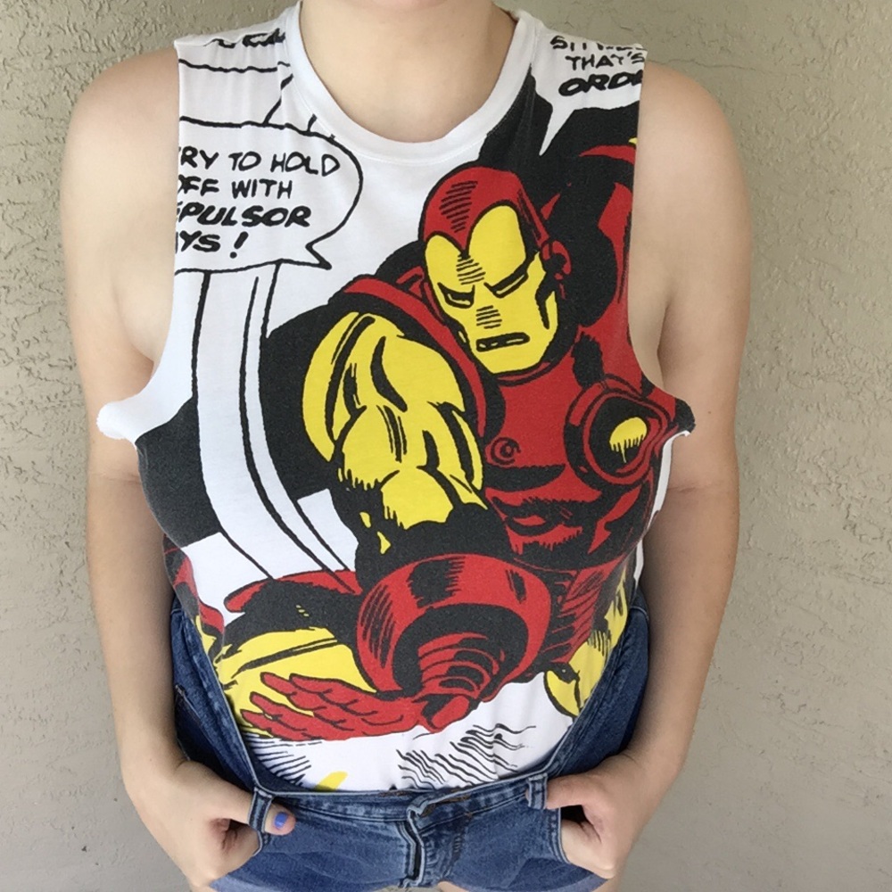 Iron Man Muscle Shirt
