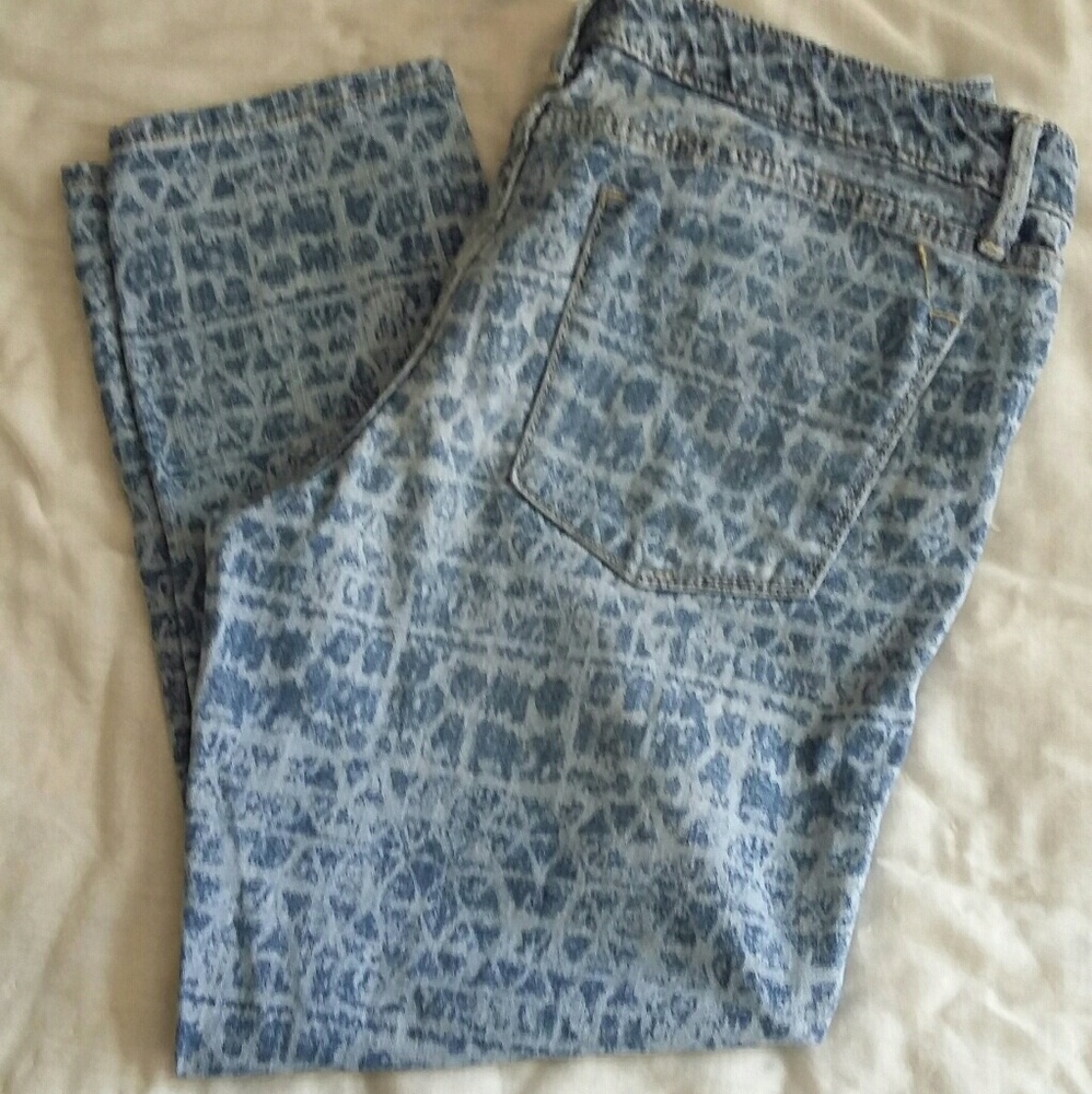 Mossimo printed crop pants