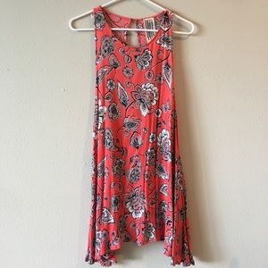 Free People Floral Mini Dress