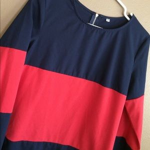 Color Block Shift Dress