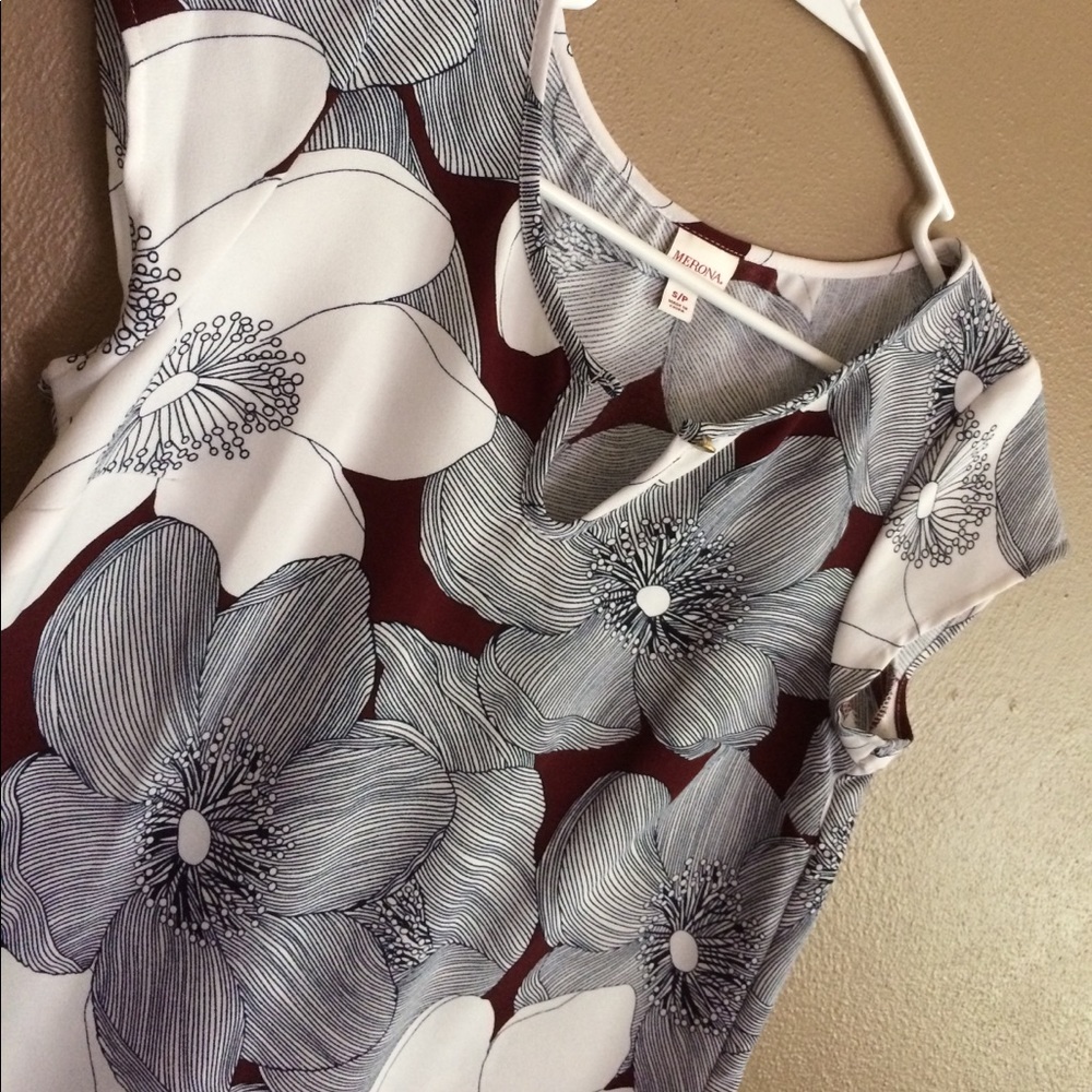 Merona High Low Dress