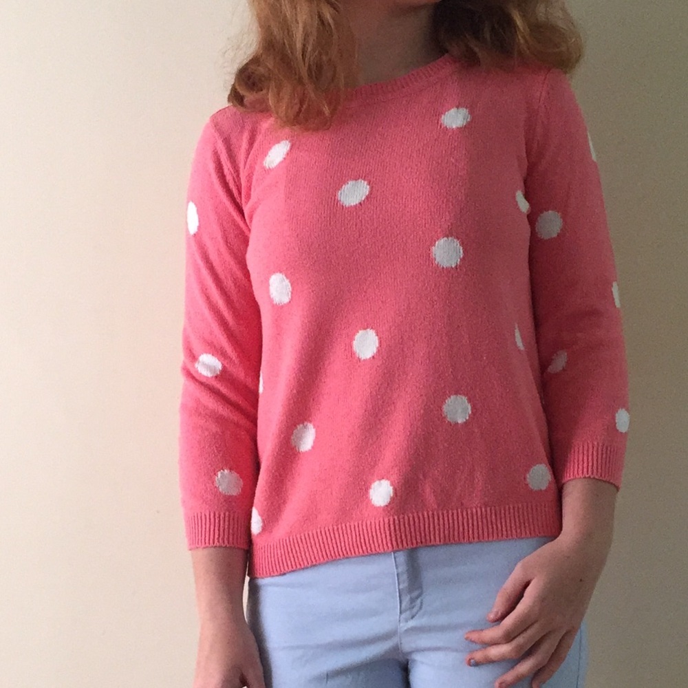 Fun Polka Dotted Sweater