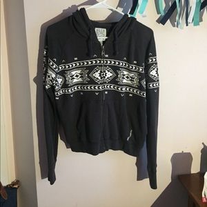 Billabong zip up sweatshirt