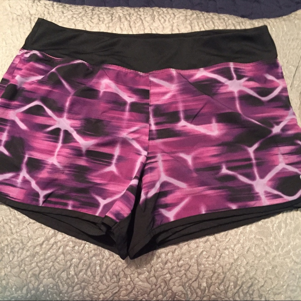 Workout shorts with built in "bike shorts".