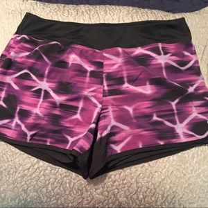 Workout shorts with built in "bike shorts".