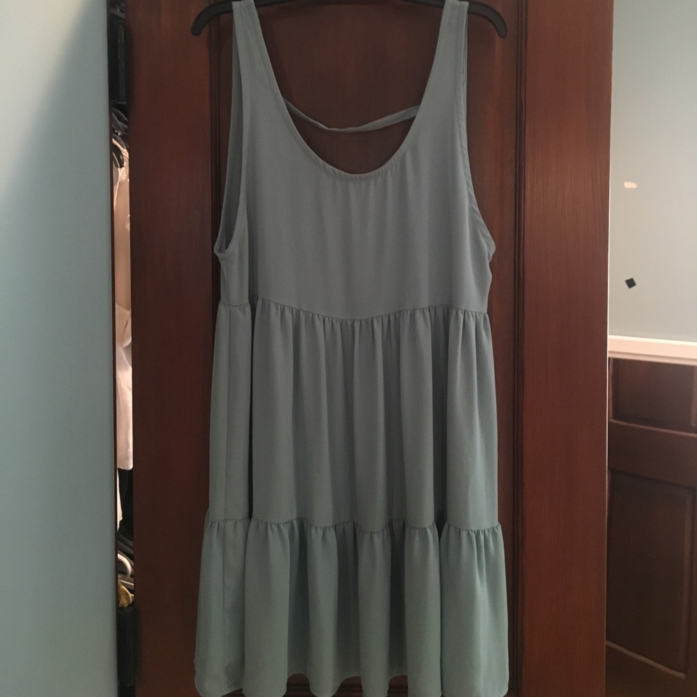 Mint colored dress