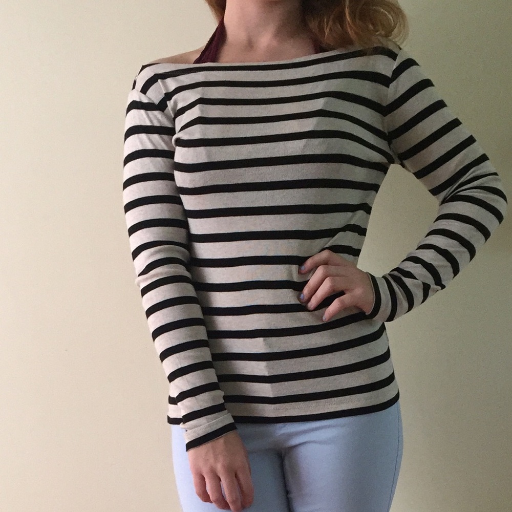 Gap Boatneck Striped Tee