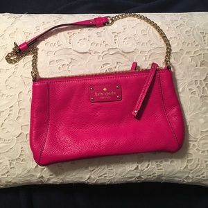 Bright pink authentic Kate Spade small purse!
