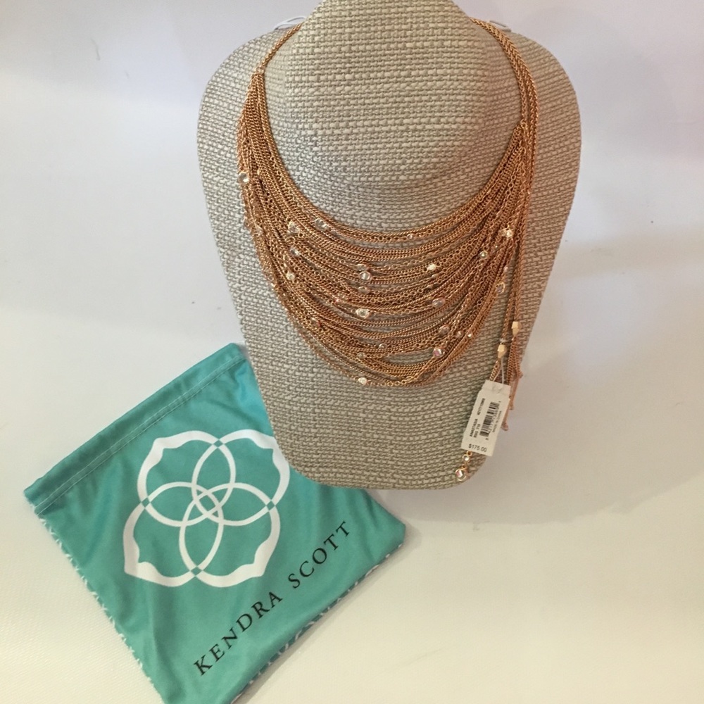 Kendra Scott Rose Gold Anastasia Necklace