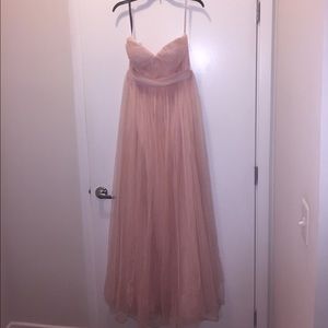 Jenny Yoo Annabelle Blush Convertible Dress