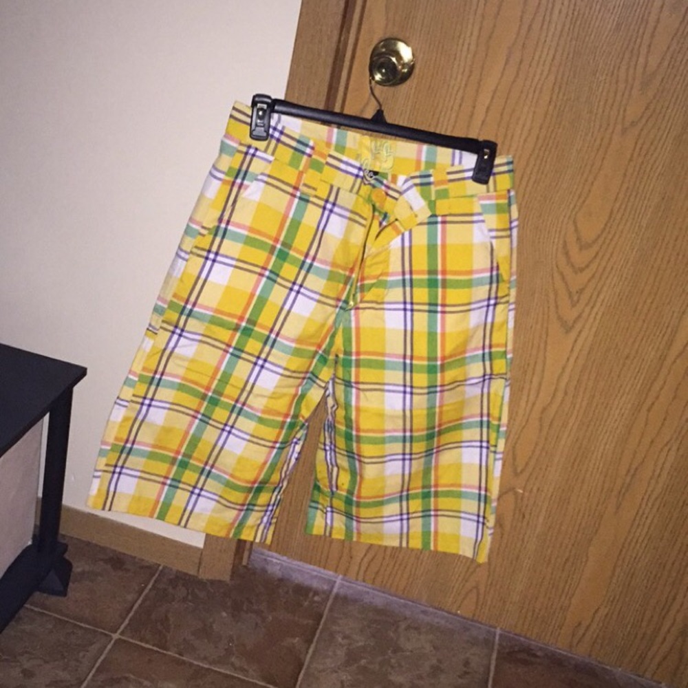 Plaid shorts: Multiple colors available!!!!