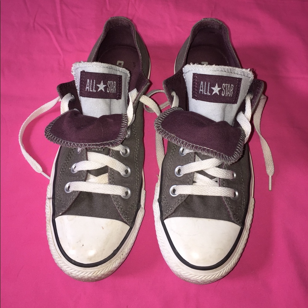 Grey Converse Chuck Taylor Sneaker Women's size 8