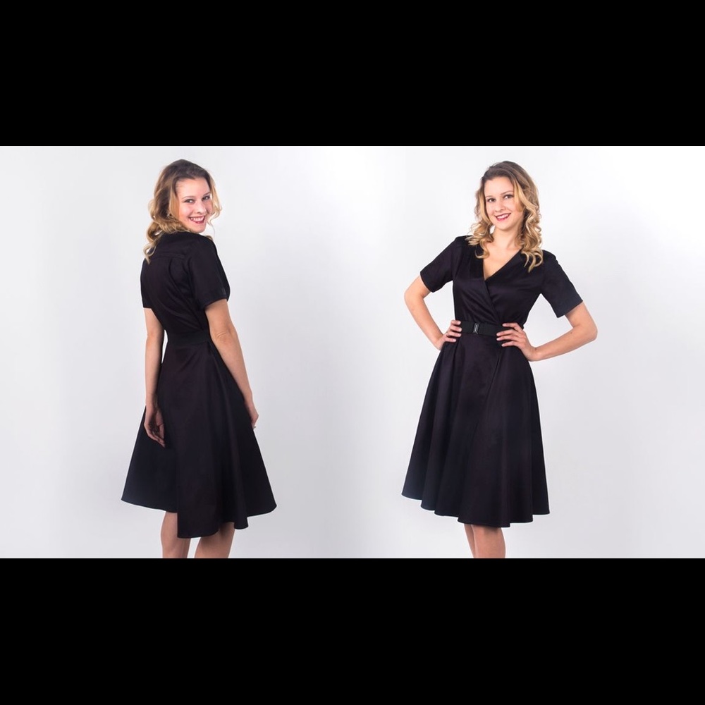 Carol-Jean Wrap Dress (Brand New, No Tags)
