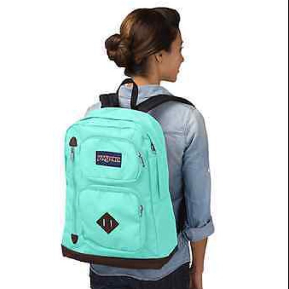 JANSPORT AQUA COLORED AUSTIN BACKPACK - Picture 2 of 6