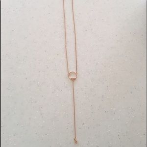 Luv Aj rose gold necklace