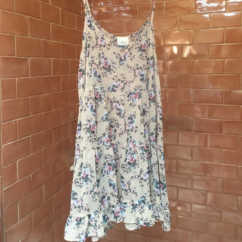 Floral mini dress