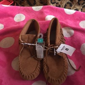 Chestnut moccasins