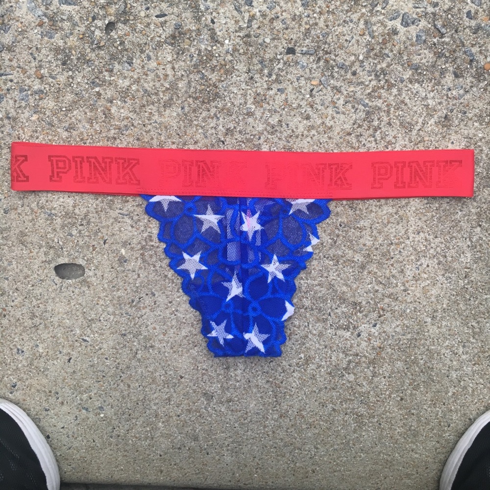 PINK Victoria's Secret 4th of July Thong