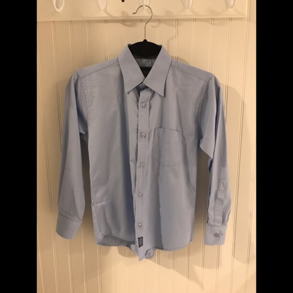 Ciao Marco Blue Chambray Button up Boys size 12