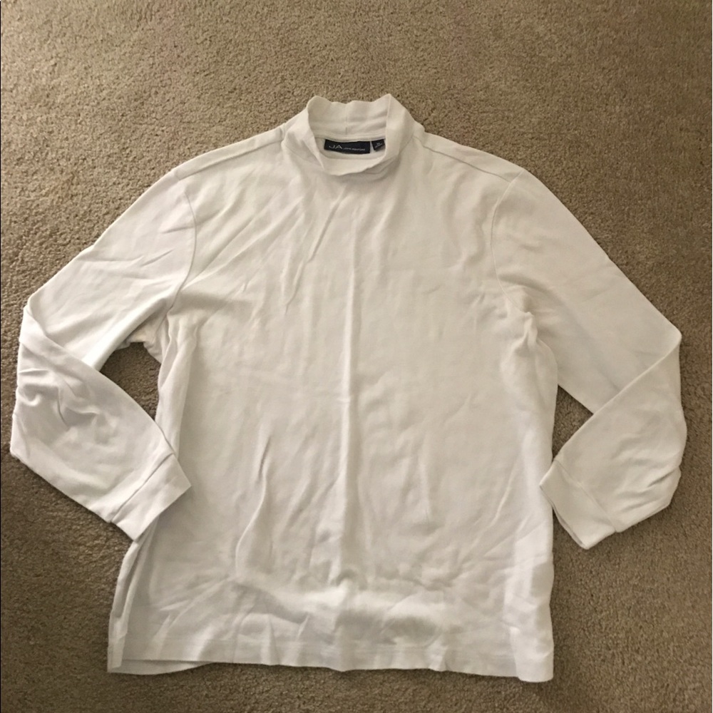 White turtleneck