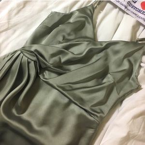 Satin dress