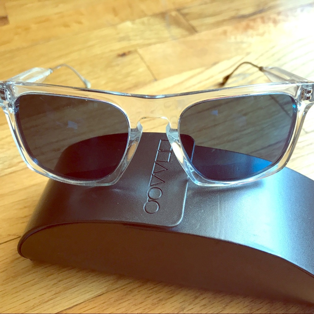 Oliver Peoples San Luis Sunglasses - Crystal