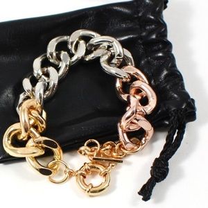 NWT Chic Gold Ombré Bracelet by Luv AJ