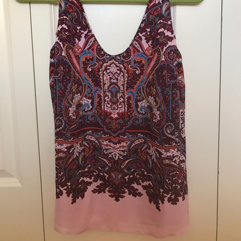 Silk JCrew Tank Top