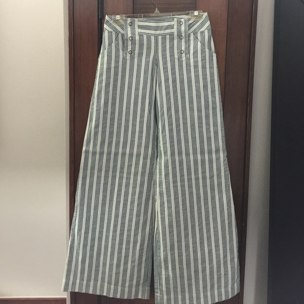 Brand new cotton wide leg chino without tag.