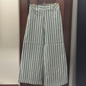 Brand new cotton wide leg chino without tag.