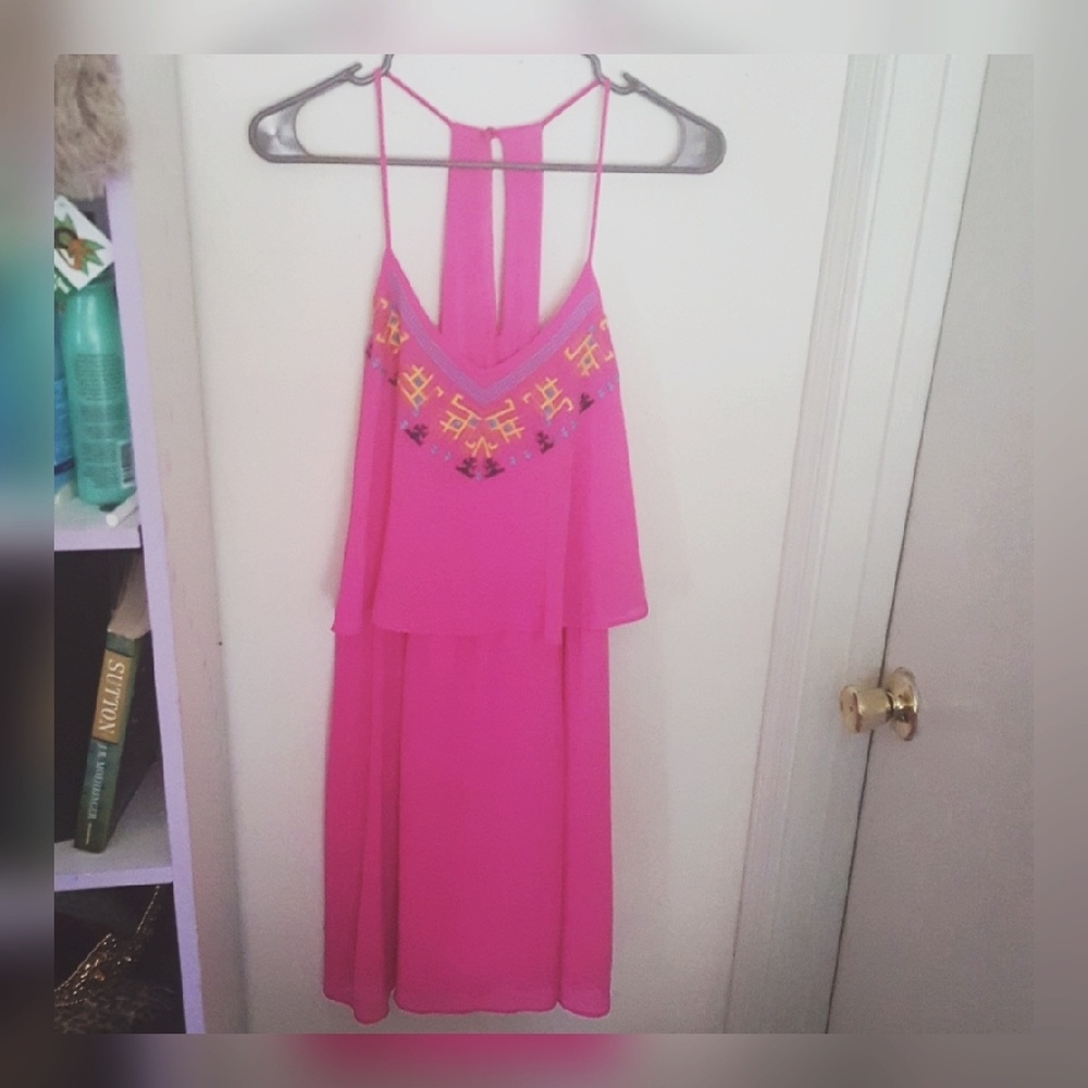 *PRICE DROP* Pink Xhilaration Aztec Mini Dress XXL