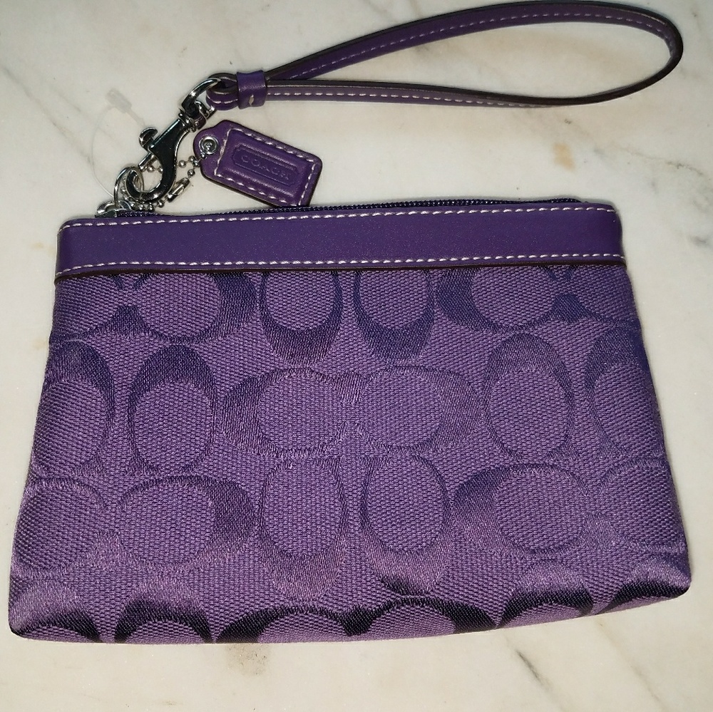 Never Used Coach Wristlet