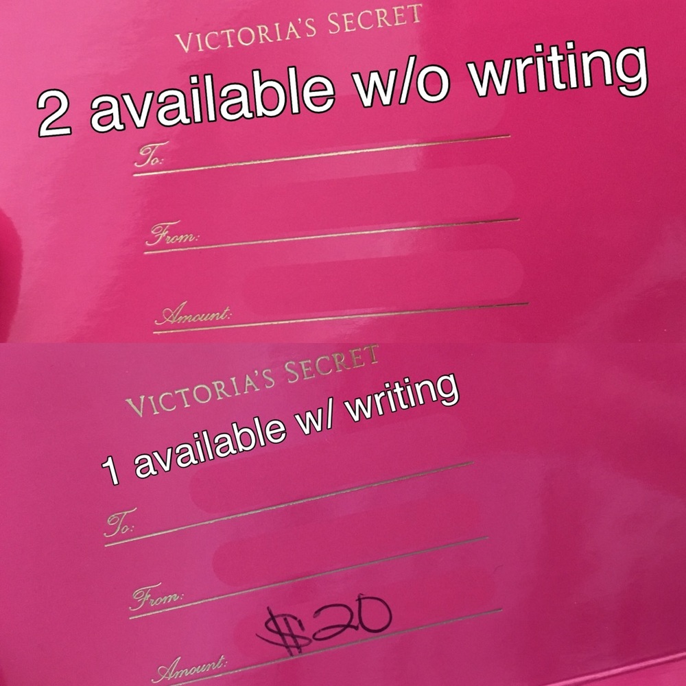 Victoria Secret Gift Card Box - Picture 4 of 4