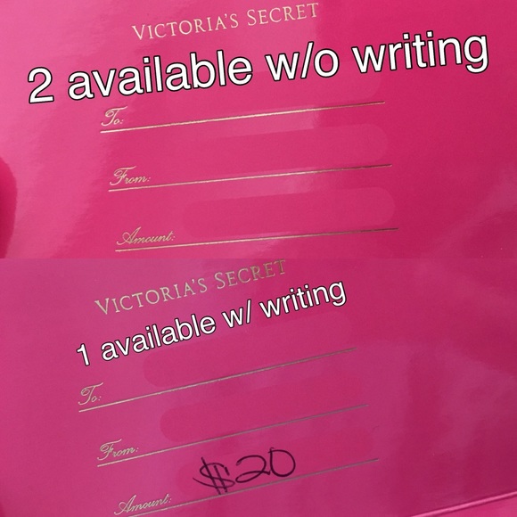 Victoria Secret Gift Card Box - Picture 4 of 4