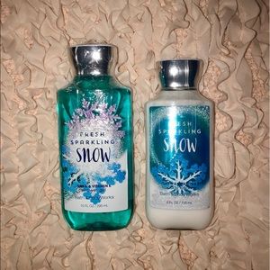 Fresh sparkling snow bundle