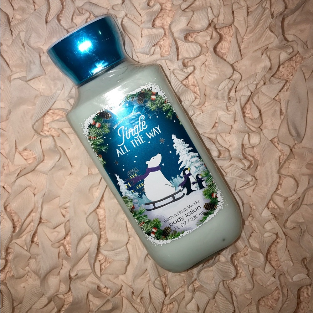 Bath and Body works jingle all the way body lotion