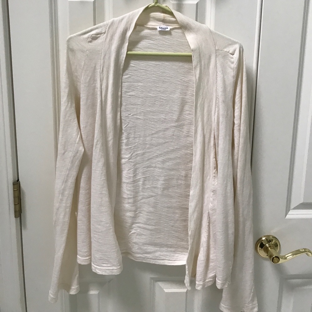 Off white/cream cardigan by splendid