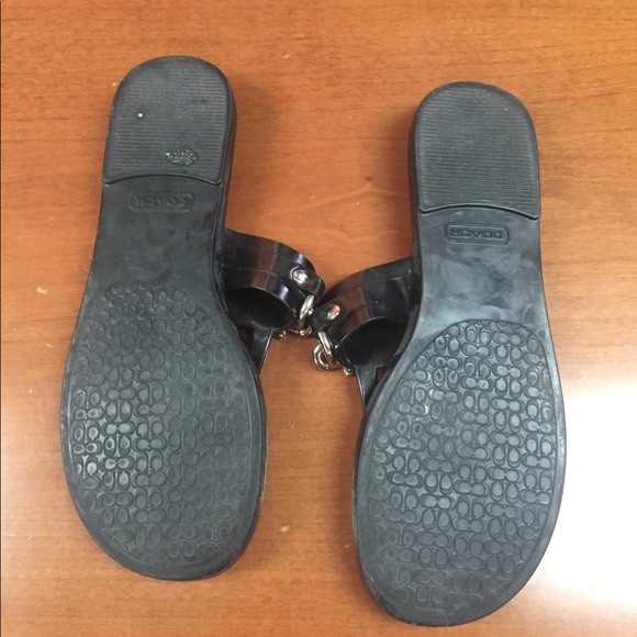 Coach leather sandals - Picture 4 of 4