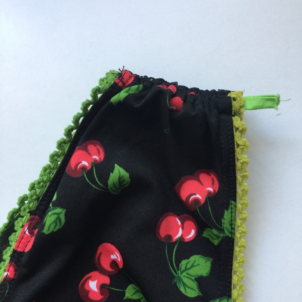 Sold Pinup Couture Black Cherry Dress - Picture 7 of 8