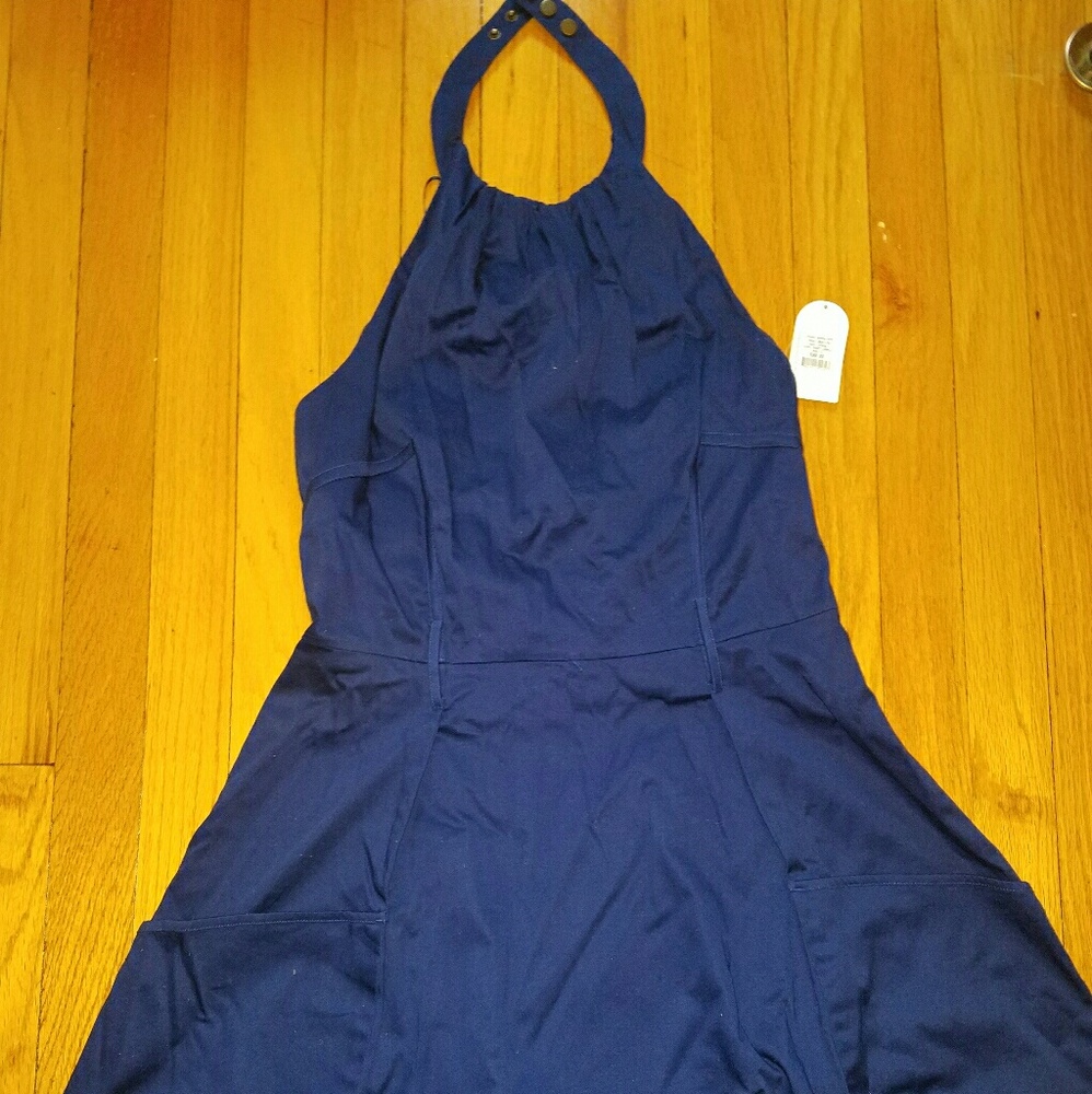 NWT A-line halter dress