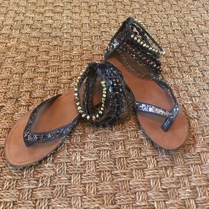 Final Markdown Bakers gladiator style sandals