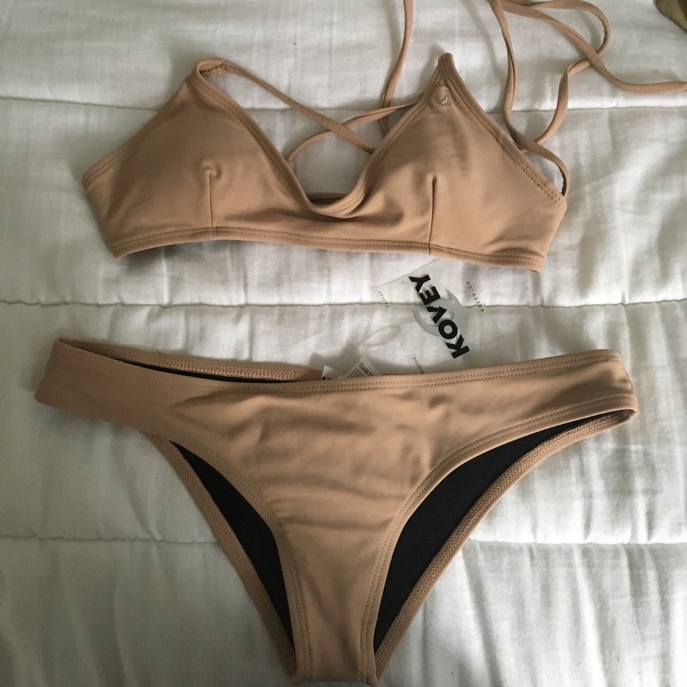Kovey bathing suit! Tag still on bottoms.