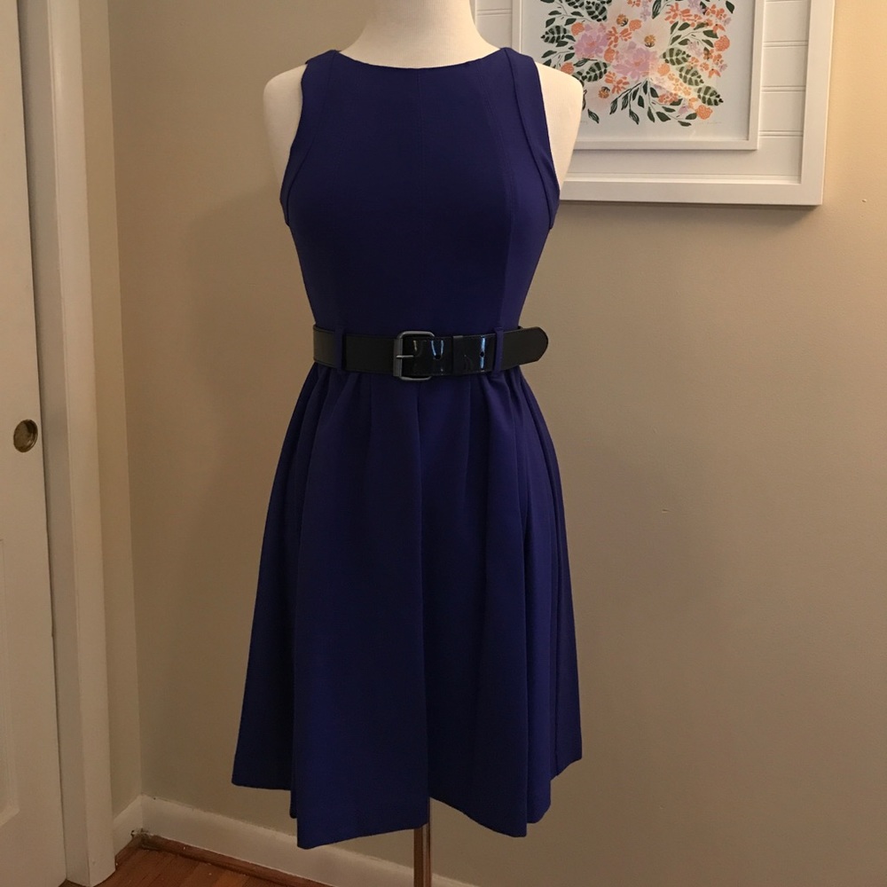Theory Belted Shift Dress